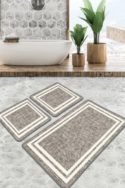 Mijölnir Juego de alfombras de baño Multicolor